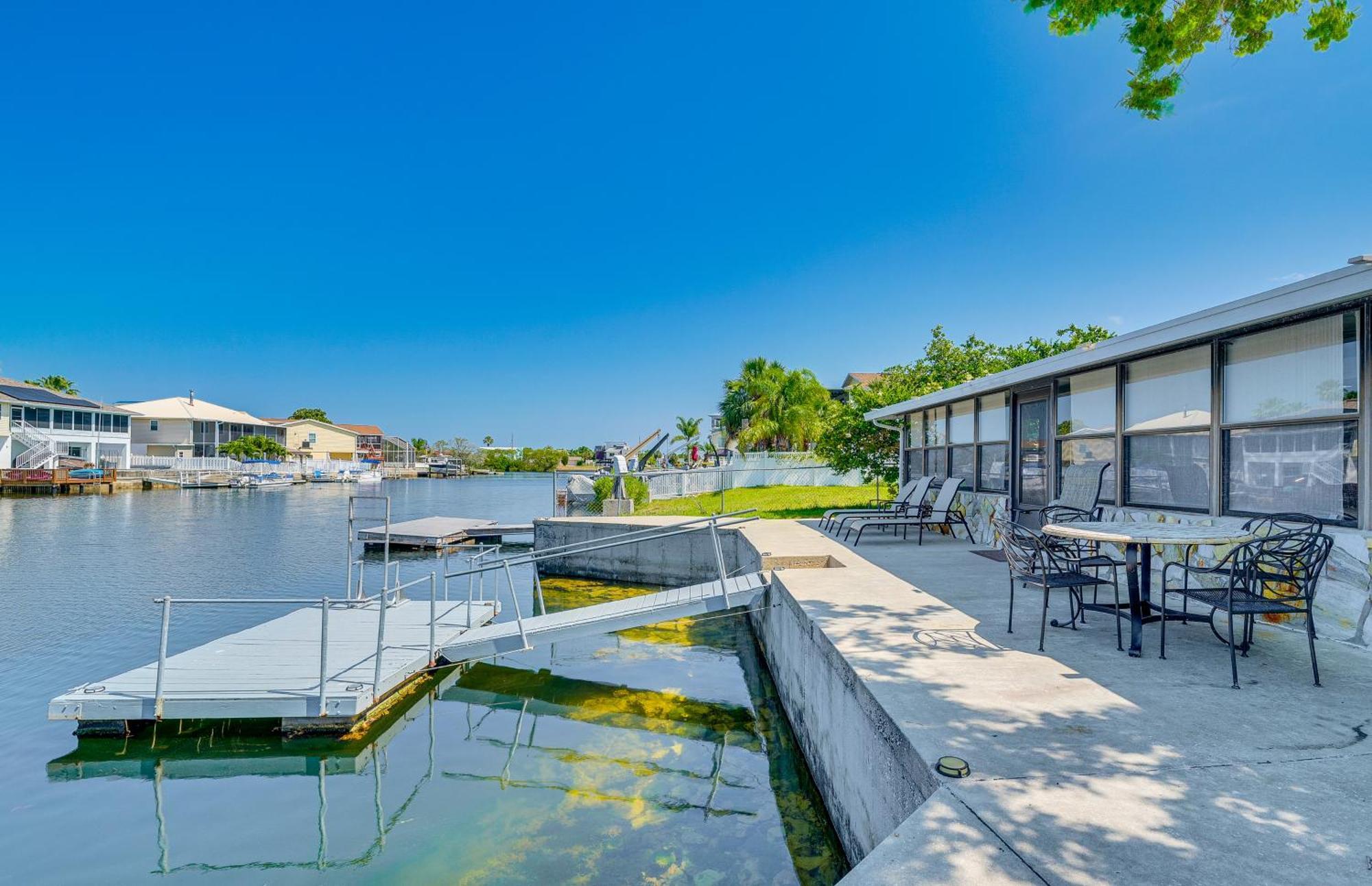 Waterfront Hernando Beach Home With Dock And Hot Tub! Экстерьер фото